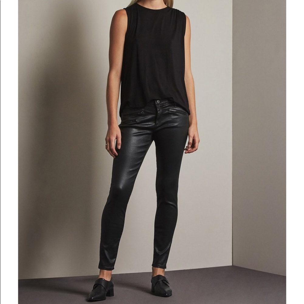 🖤 ag legging ankle moto jeans size 23 🖤